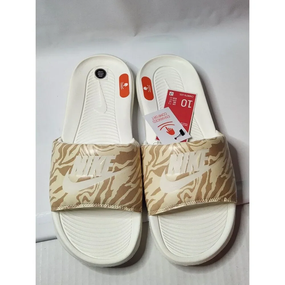 Nike Victori One Slide Print Sandals Women’s 10